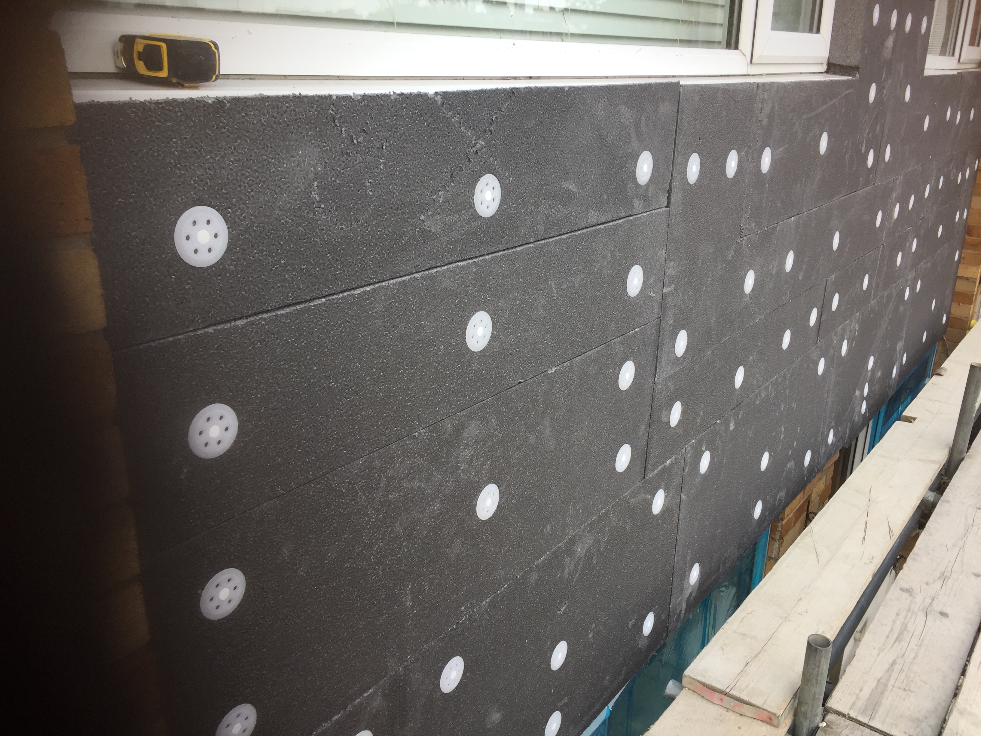 Currently a placeholder for an image of an external wall insulation and rendering job